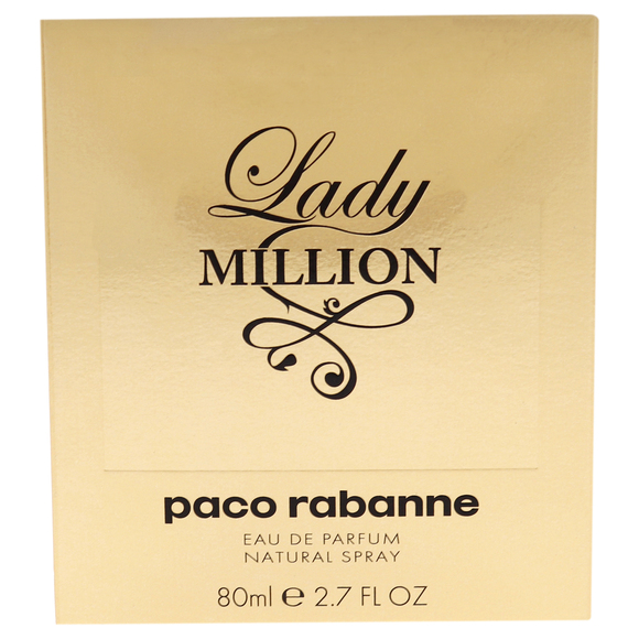 Lady Million by Paco Rabanne for Women - 2.7 oz EDP Spray - Picture 5 of 6